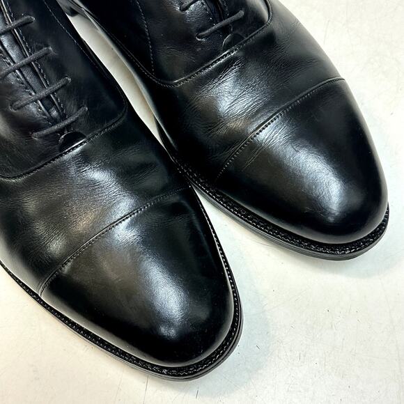 VGUC VTG Joseph Cheaney Cap Toe Oxford Bench Made England 175 UK 11 E  US 12 C main image 6